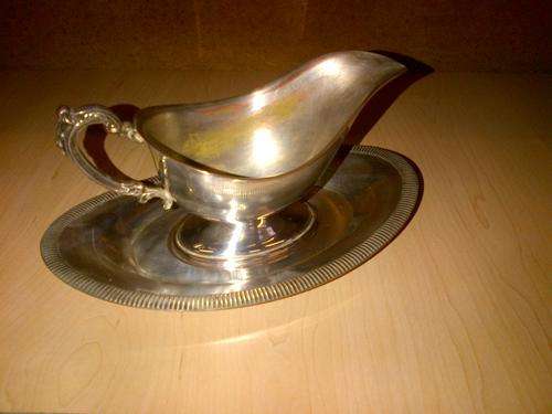 Silver Plated Gravy Boat