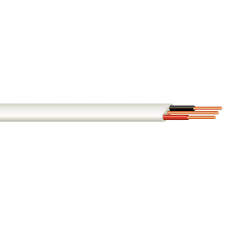 1.5mm Surfix White WW1501 Flat Twin + Earth P/M