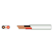 1.5mm Surfix White WW1501 Flat Twin + Earth P/M