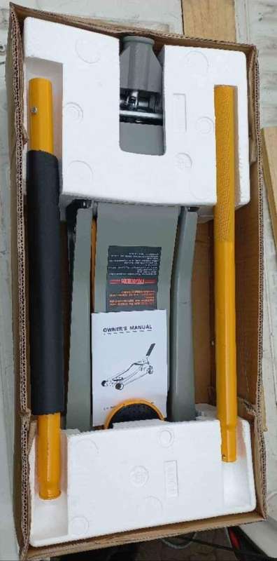 Low-profile 4ton Trolley hydraulic Garage jack