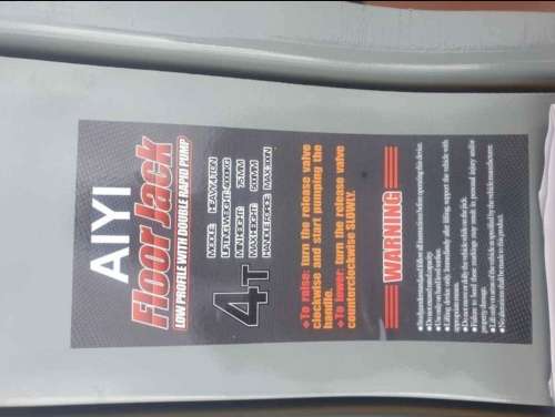 Low-profile 4ton Trolley hydraulic Garage jack