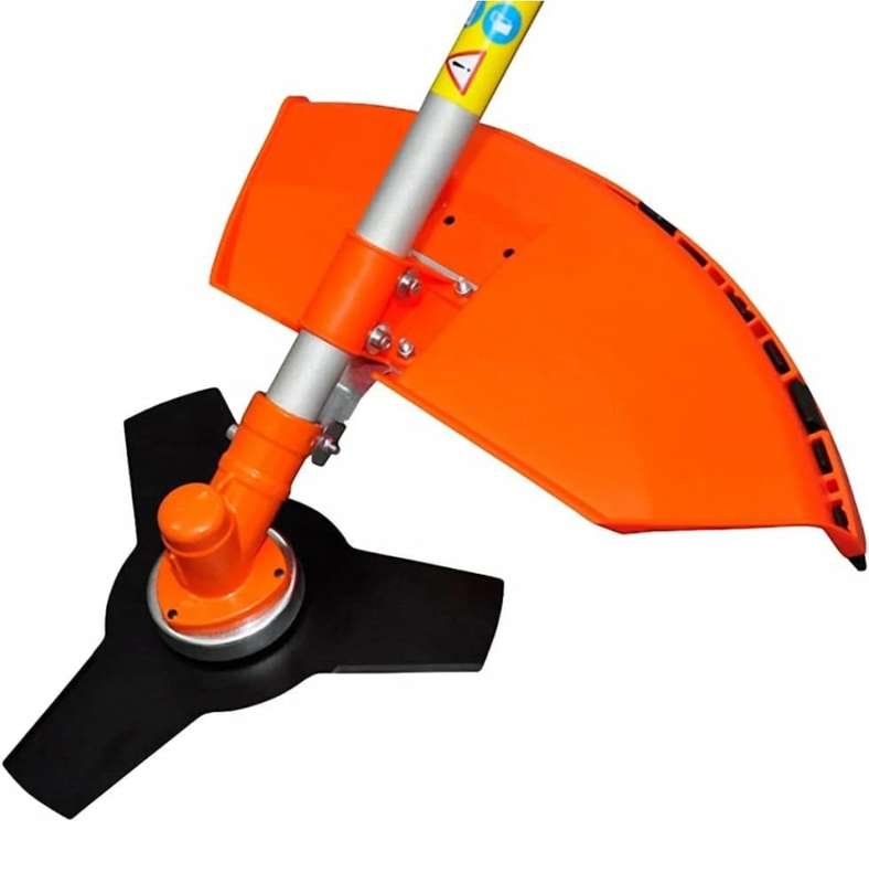 Lawn mower brush cutting machine