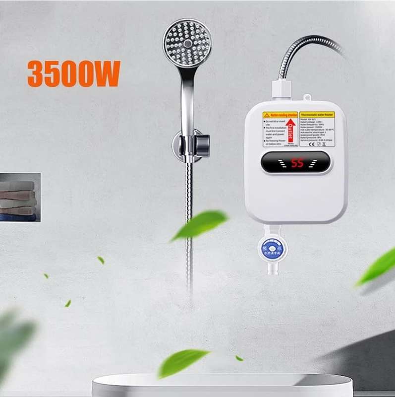 Water heater paramel shower