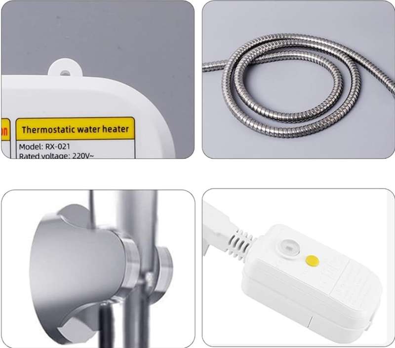 Water heater paramel shower