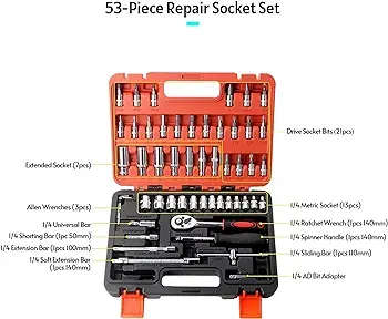 53pcs Car Repair Tool Set original Setbox