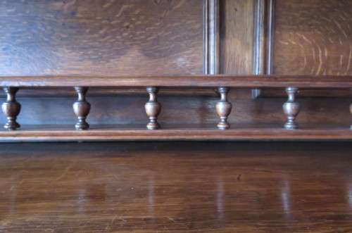 A STUNNING LARGE CARVED BUFFET