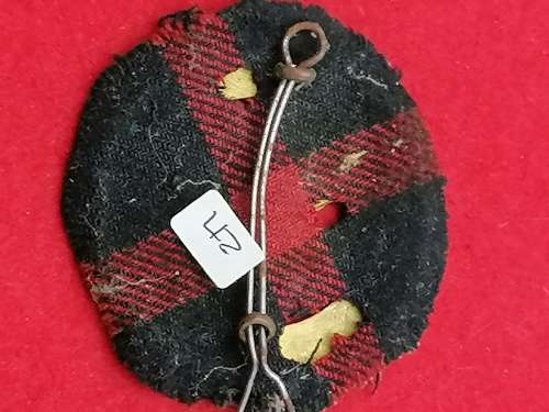 4 TH SOUTH AFRICAN INFANTRY BRASS CAP BADGE WORN 1915 - 1919