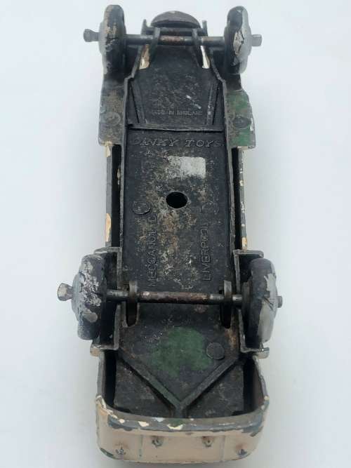 VINTAGE FUEL TRUCK MARKED MECCANO LIVERPOOL
