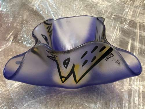 SWEDISH GLASS COSTA BODA BOWL