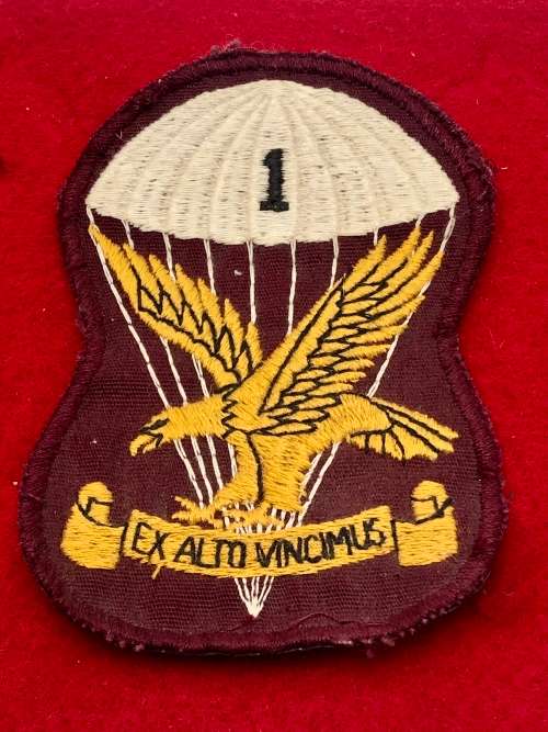 W3) 1 PARACHUTE BATTALION CLOTH TRACKSUIT PATCH
