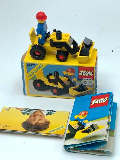VINTAGE LEGOLAND 6603 (1985) WITH BOX AND PAMPHLET