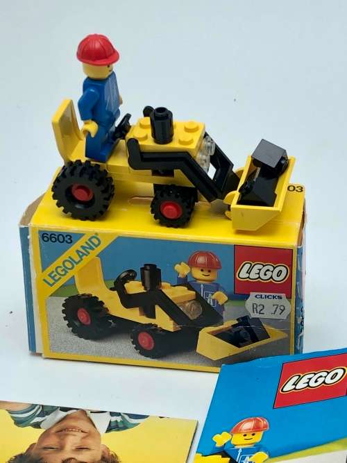 VINTAGE LEGOLAND 6603 (1985) WITH BOX AND PAMPHLET