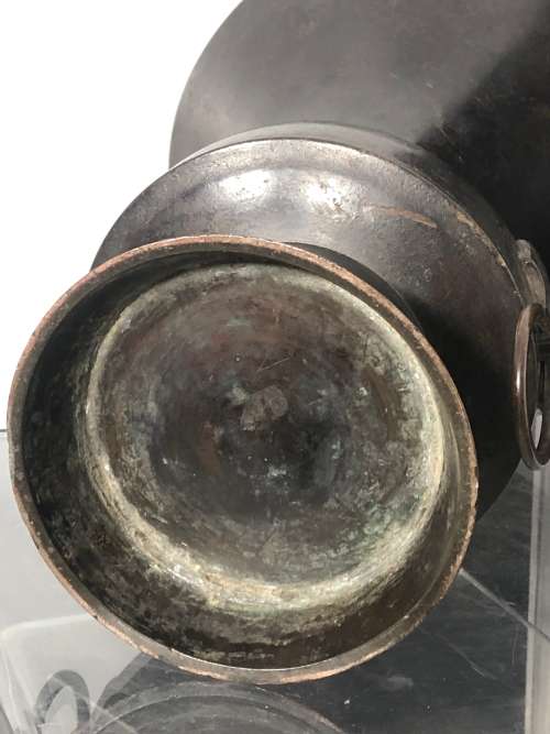 LARGE ORIENTAL(CHINESE/JAPANESE) BRONZE VASE 19th CENTURY