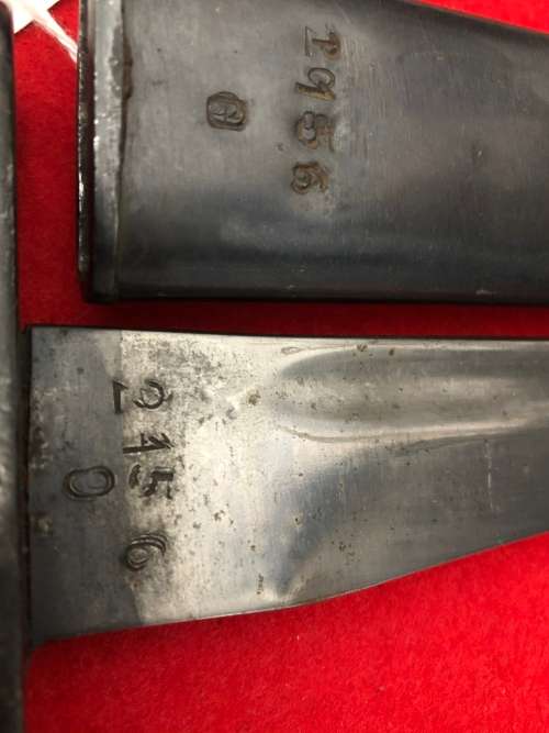 SPANISH MODEL 41 BOLO BAYONET WITH SCABBARD NUMBERS MATCHING