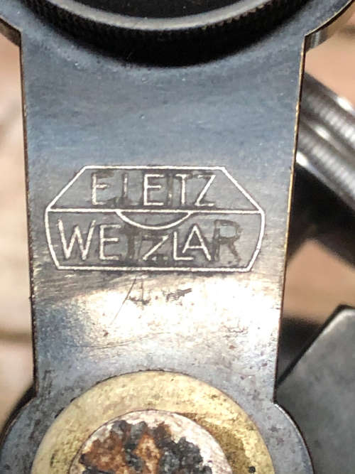 BOXED VINTAGE LEITZ WETZLAR DISSECTING MICROSCOPE