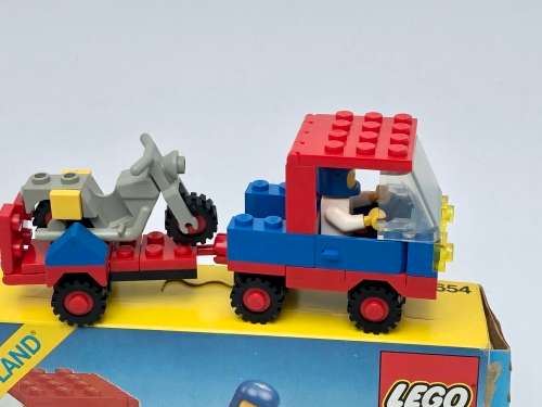 VINTAGE LEGOLAND 6654 WITH BOX AND PAMPHLET 1983