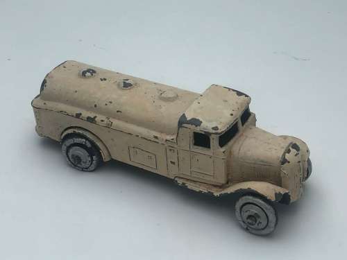 VINTAGE FUEL TRUCK MARKED MECCANO LIVERPOOL