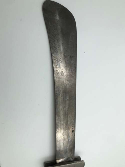 RARE LARGE WW2 US PILOTS CAMILLUS FOLDING MACHETE