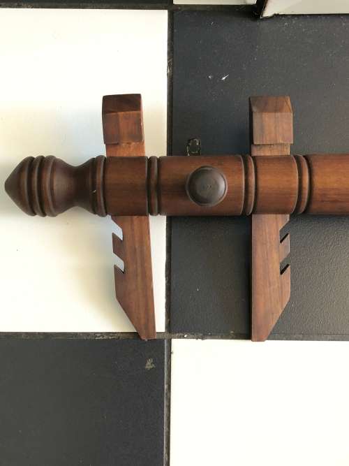 STINKWOOD COAT HOOK IN THE SHAPE OF AN OX WAGON YOKE