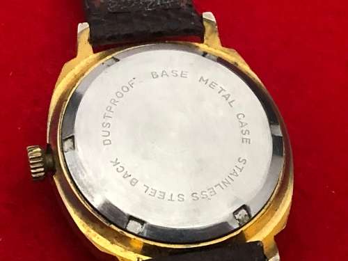 VINTAGE ROMA 17 JEWELS MANUAL ANTIMAGNETIC WATERPROOF WATCH