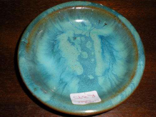 UNUSUAL COLOUR LINN WARE BOWL