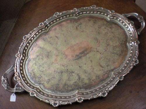 STUNNING OLD EPNS TRAY