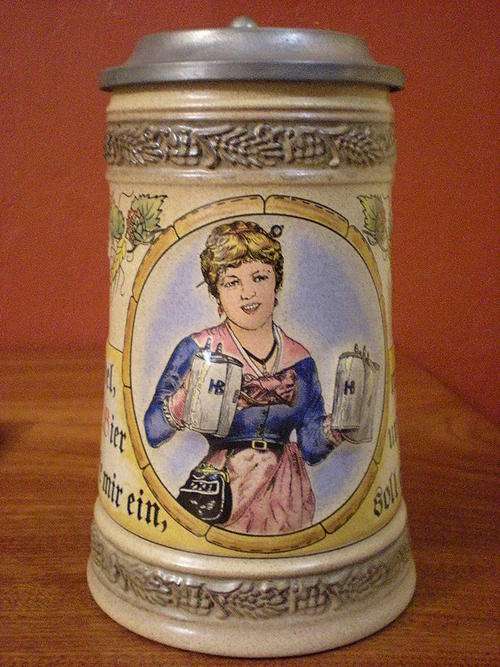 UNUSUAL GERMAN STEIN