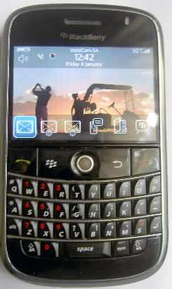 Blackberry Bold 9000. Unlocked.