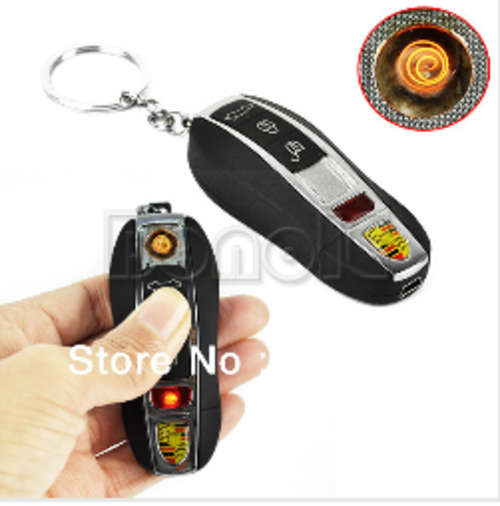 Electronic Cigarette Lighter USB Electronic Lighter Power Battery Cigarette Cigar Flameless