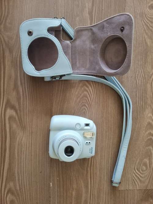 Instax 8 plus case and 8 shots left