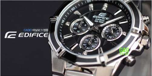 CASIO MENS WATCH EDIFICE EF-551D-1AV