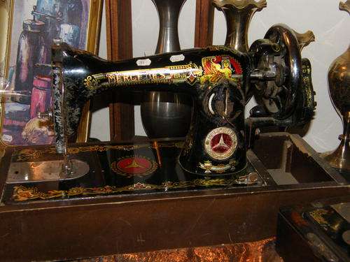 VERY RARE MERCEDES SEWING MACHINE