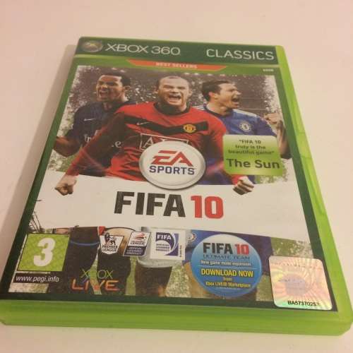 XBOX 360 FIFA 10 GAME