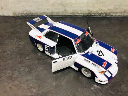 RARE  MINICHAMPS BMW 320i Team Hat R.Peterson 1977 #21 - 1:18