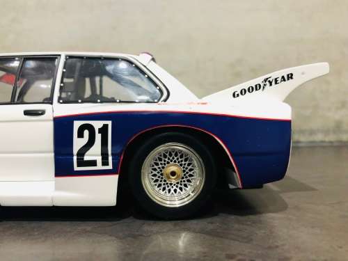 RARE  MINICHAMPS BMW 320i Team Hat R.Peterson 1977 #21 - 1:18