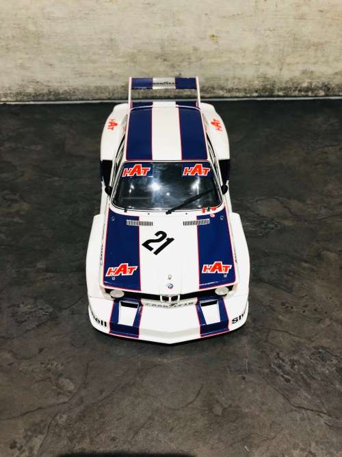 RARE  MINICHAMPS BMW 320i Team Hat R.Peterson 1977 #21 - 1:18