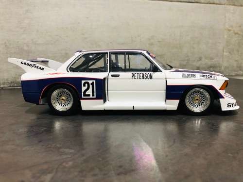 RARE  MINICHAMPS BMW 320i Team Hat R.Peterson 1977 #21 - 1:18