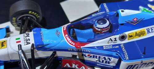 MINICHAMPS F1 - BENETTON RENAULT B197 - G. BERGER