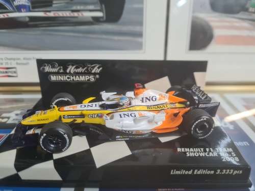 RENAULT F1 TEAM  SHOWCAR NO.5 2008 - 1:43 MINICHAMPS
