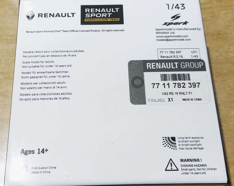 SPARK - RENAULT BOX SET