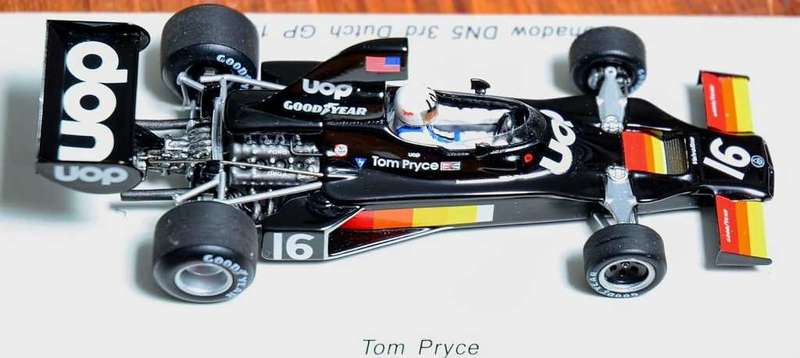 SPARK SHADOW DN5 3rd GP 1975- TOM PRYCE - BOXED