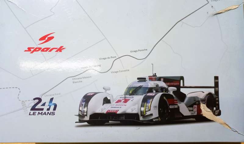 SPARK -  AUDI R18 e-tron LE MANS 2014 - BOXED