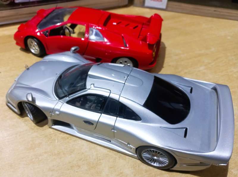 1/18 - MERCEDES CLK-GTR Only