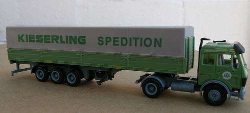 HERPA Mercedes Kieserling Spedition Truck 1:87