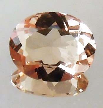 Natural Pink Morganite - VS, 1.14 ct. - Oval