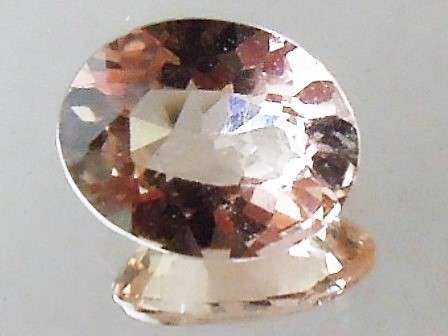 Natural Pink Morganite - SI1, .98 ct. - Oval