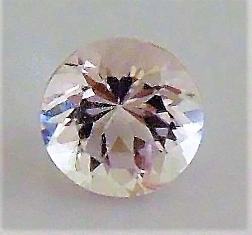 Natural Pink Morganite - Round, 1.36ct.