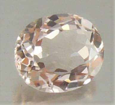 Certified Natural Pink Morganite - Oval, VS, 2.98ct.