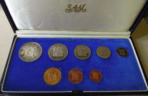 South African Proof Set - 1974