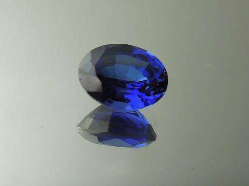 Royal Blue Sapphire, .83ct. (VS) (Lab grown)